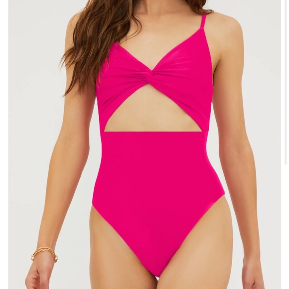 Beach Riot Other - Beach Riot NEW Annalisa Textured One-Piece Swimsuit